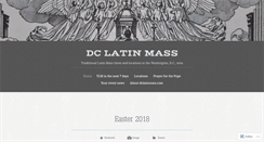 Desktop Screenshot of dclatinmass.com